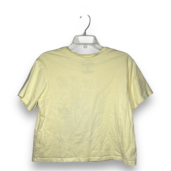 Coca-Cola Yellow Pop Art Cropped Graphic Tshirt Size Medium - "Janie" - Picture 2 of 16